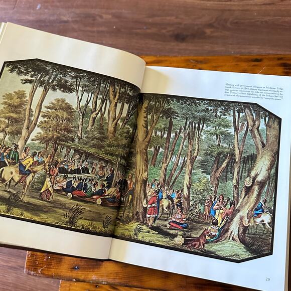 Vintage 1977 Time-Life Books The Old West The Great Chiefs Hardcover Book - Picture 4 of 8